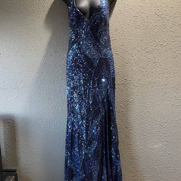 Scala Full Sequins Fitted Gown |prom|pageant|formal| - Picture 7 of 10